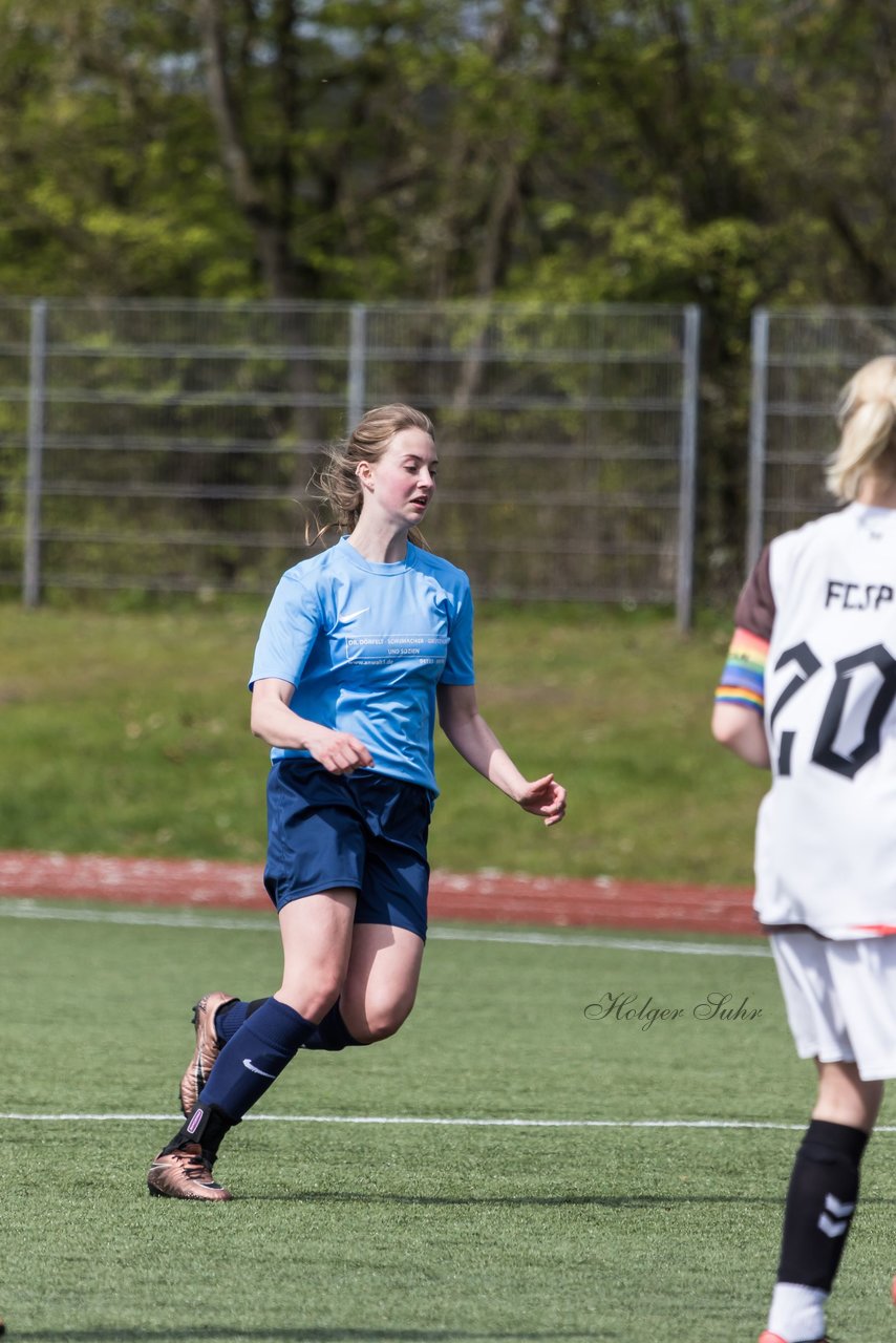 Bild 313 - B-Juniorinnen Ellerau - St. Pauli : Ergebnis: 1:1